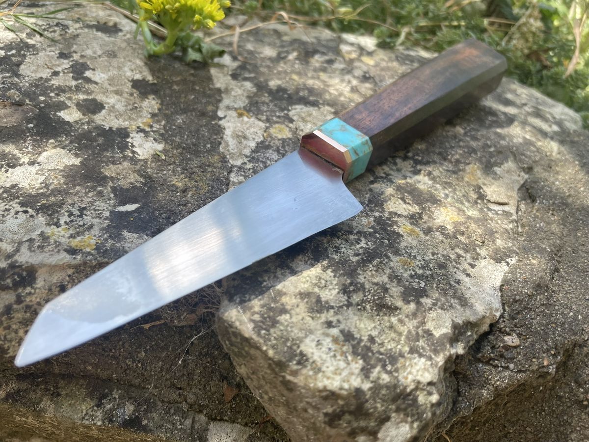 Leadwood nakiri knife